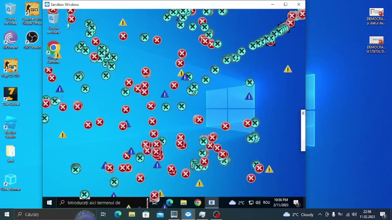 Windows Sandbox vs MEMz trojan virus