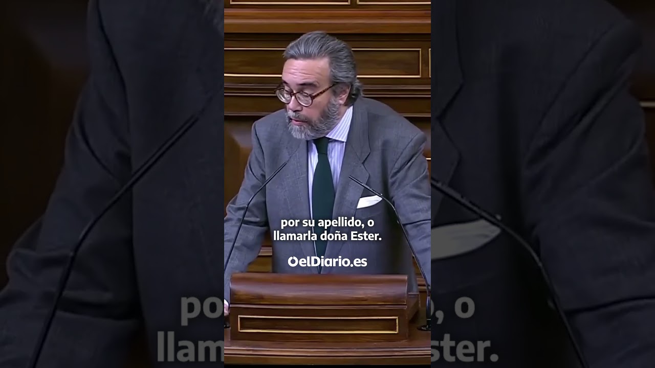 La presidenta del Congreso llama la atenci&oacute;n a un diputado Vox por su machismo: 