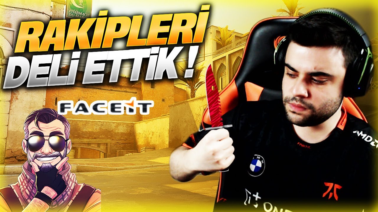 YENİ BIÇAKLA FACEİTİ COŞTURAN SEYFO ! ADAMLAR OYUNDAN ÇIKTI (CS:GO)