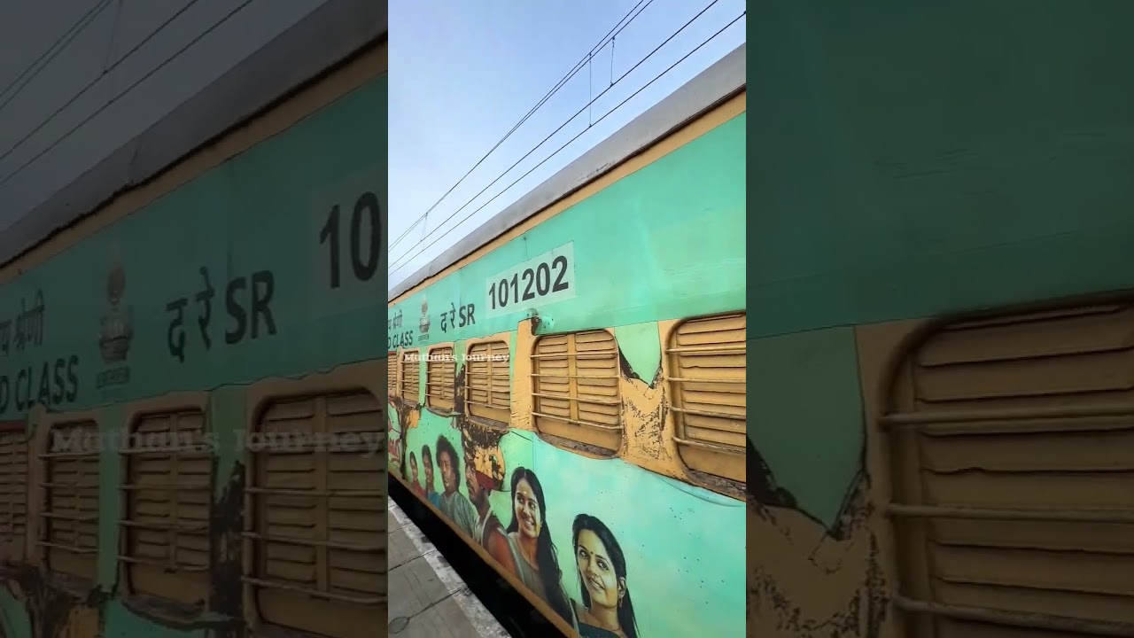 Madurai to coimbatore Intercity #Announcement #train #shorts
