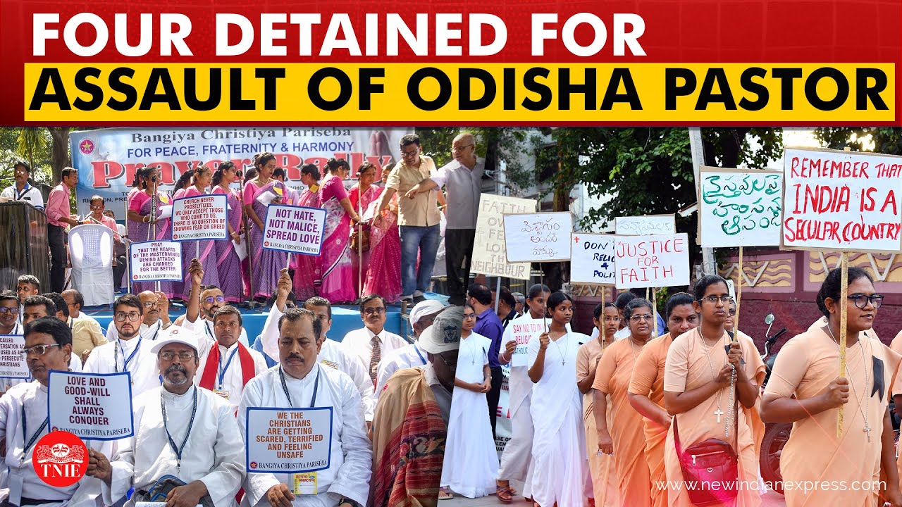 Odisha police investigate Pastor assault case, four detained