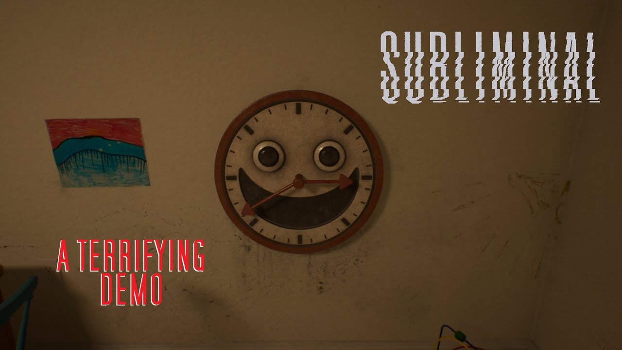 THIS GAME WILL BE ABSOLUTELY TERRIFYING! - Subliminal Demo - Endings #1 and #2