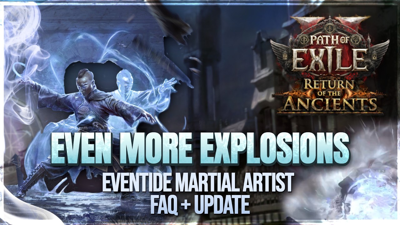 PoE 2 0.5 - Infinite Shatter Chains Unlocked - Eventide Martial Artist Build Update