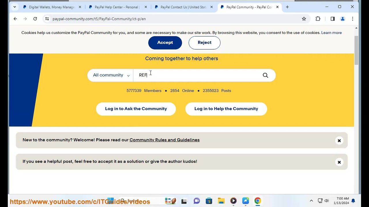 Contact Paypal customer service? Contact PayPal support? Paypal account not working​?