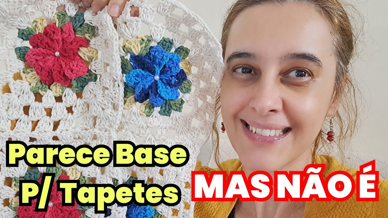 Parece Base para Tapete, mas não é - Falei o Valor que Vendi / Aproveite o  Passo a Passo