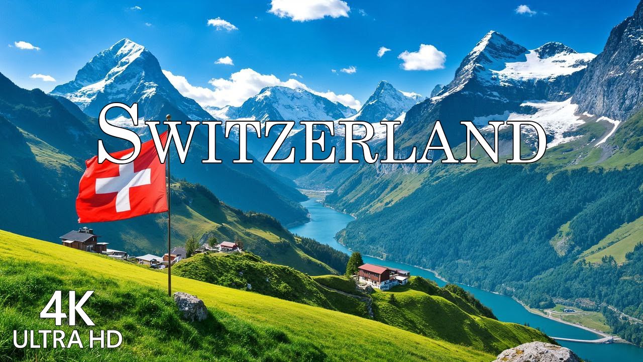Switzerland in 4K Ultra HD | Nature Relaxation Film | Amazing Beautiful Landscapes