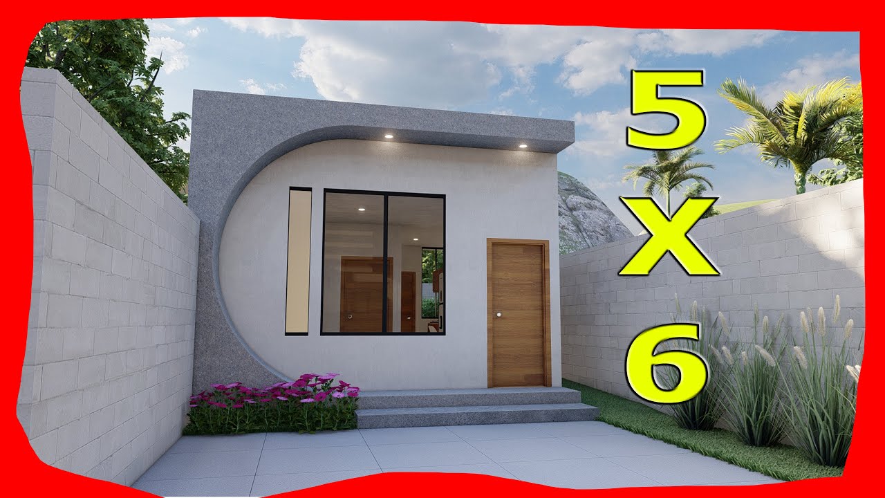 Планы небольших домов 5x6 метров. Современные фасады домов.