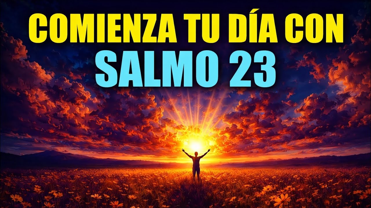 SALMO 23 — ORA PRIMERO ANTES DE EMPEZAR  TU DÍA | Dios cuidará de ti hoy