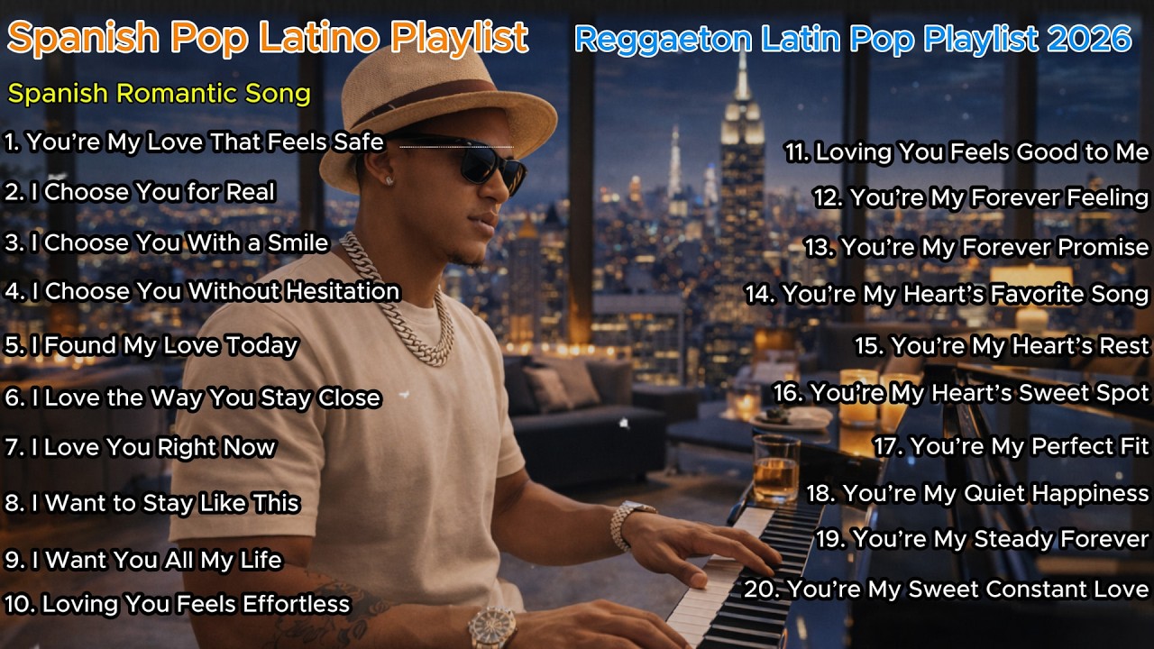 Beautiful Spanish Love Songs | Piano & Reggaeton Mix 2026 | Emotional Ballads