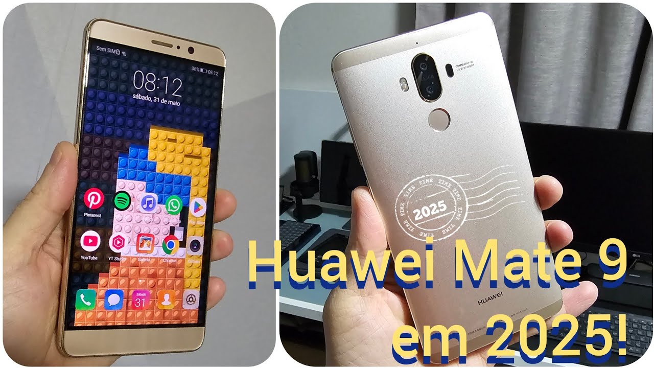 Comprei o lendário Huawei Mate 9 na Shopee em 2025!!