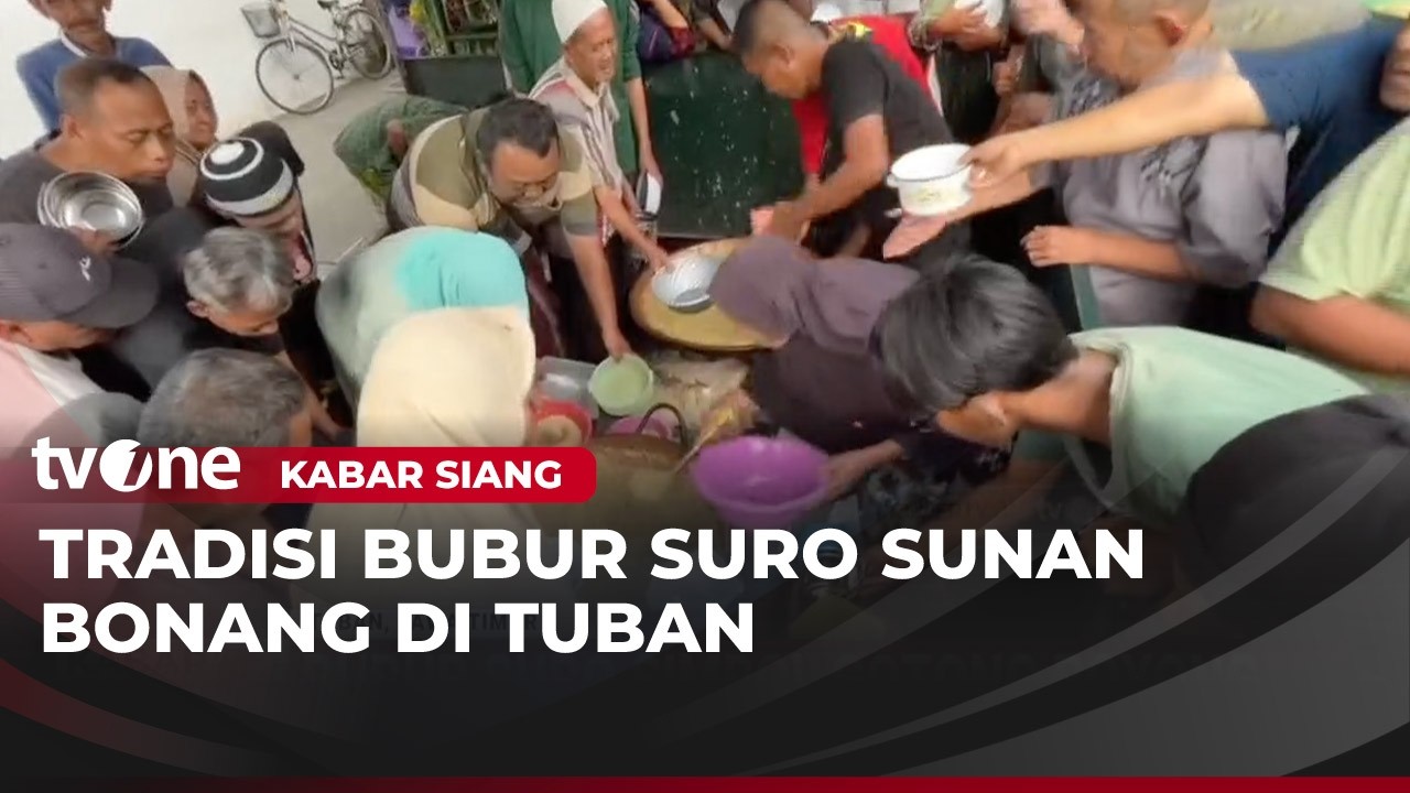 Bubur Suro Simbol Gotong Royong Warga Tuban | Kabar Siang