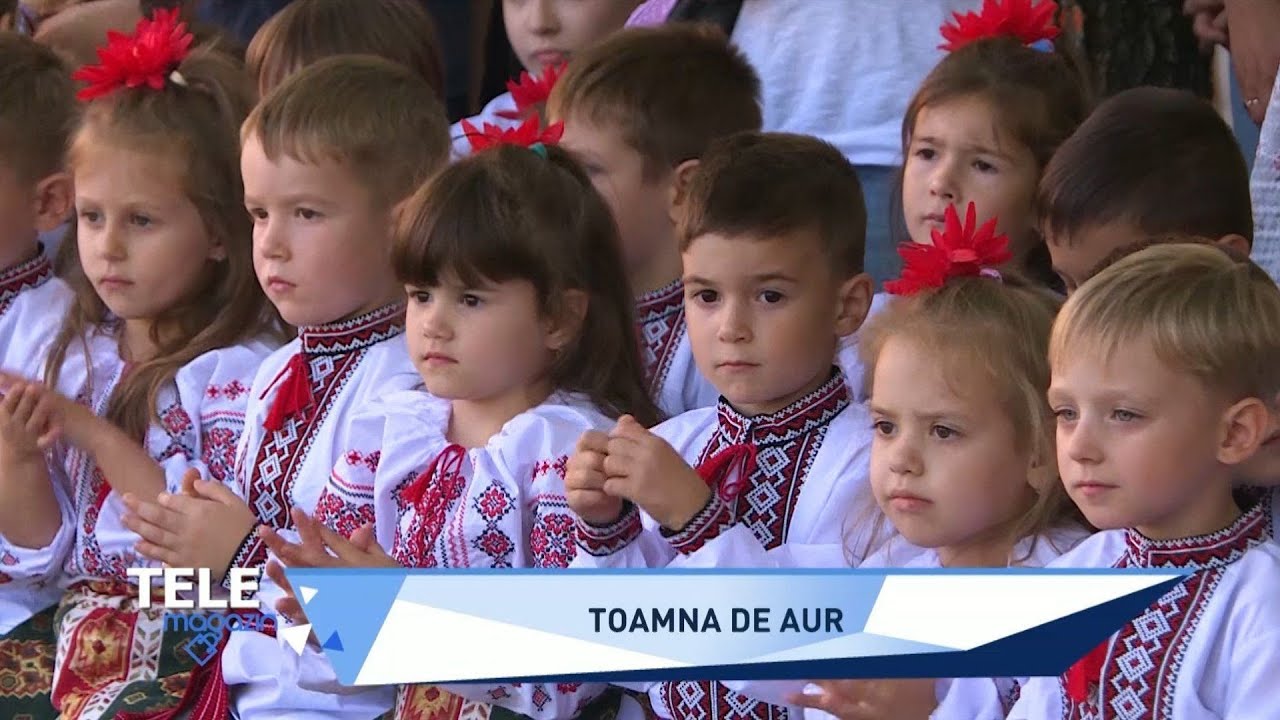 Toamna de aur, la grădiniţa din Stăuceni, cu lucrări deosebite create din fructe şi legume