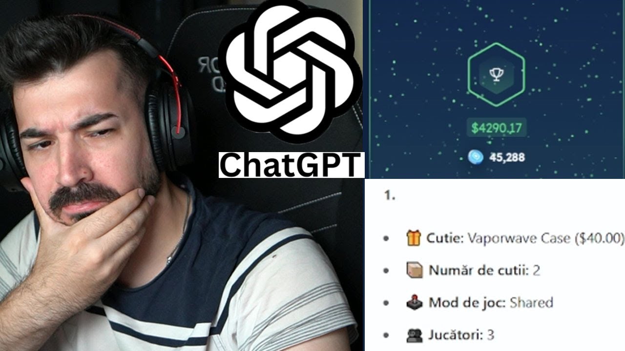 CHAT GPT ALEGE CE BATTLE FACEM! PROFIT SAU GHERLA?