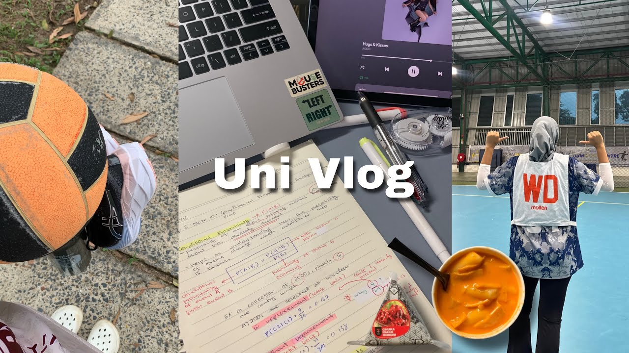 Slice of life as first year student (netball tournament, midterm test, events) || UUM 🎓