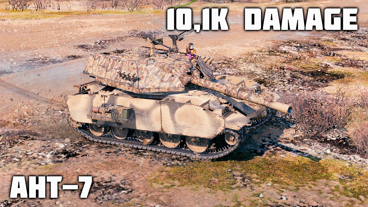 AHT-7 WoT &ndash; 2Kills, 10,1K Damage