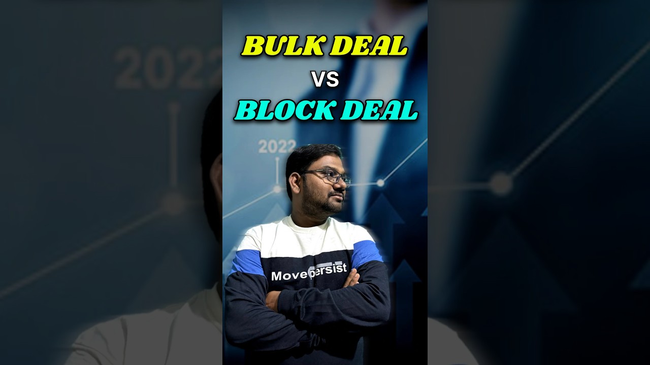 Bulk deals and Block Deals | Option Guru Stock Market