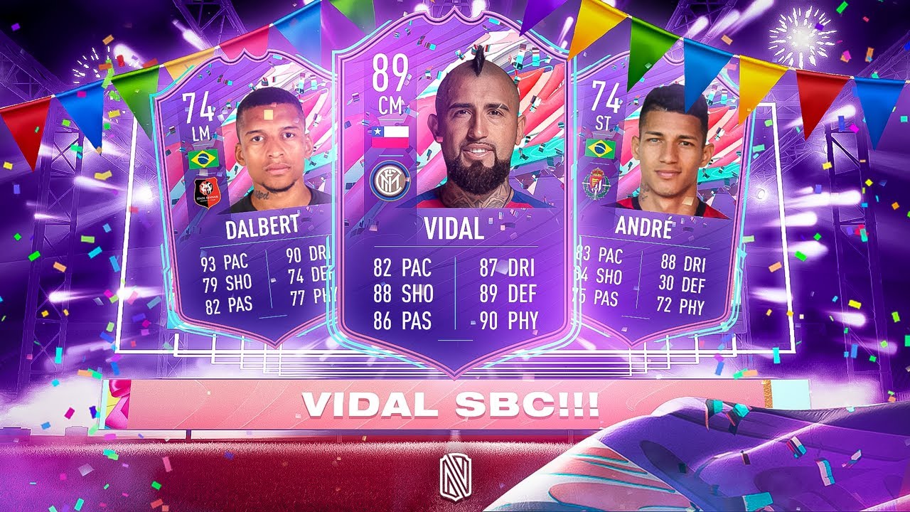INSANE FUT BIRTHDAY VIDAL SBC - SAMBA STARS & ICON SWAPS! - FIFA 21 Ultimate Team