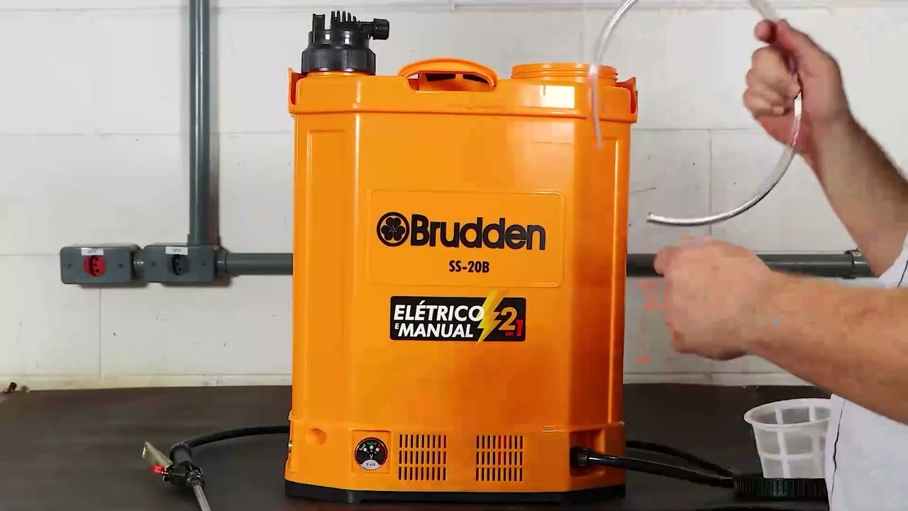 O QUE FAZER Quando a válvula do Pulverizador Elétrico da Brudden não aciona?