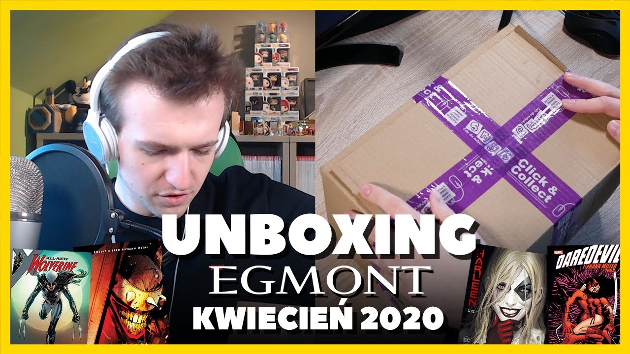 Kwietniowe komiksy Marvela i DC od Egmontu! | Unboxing