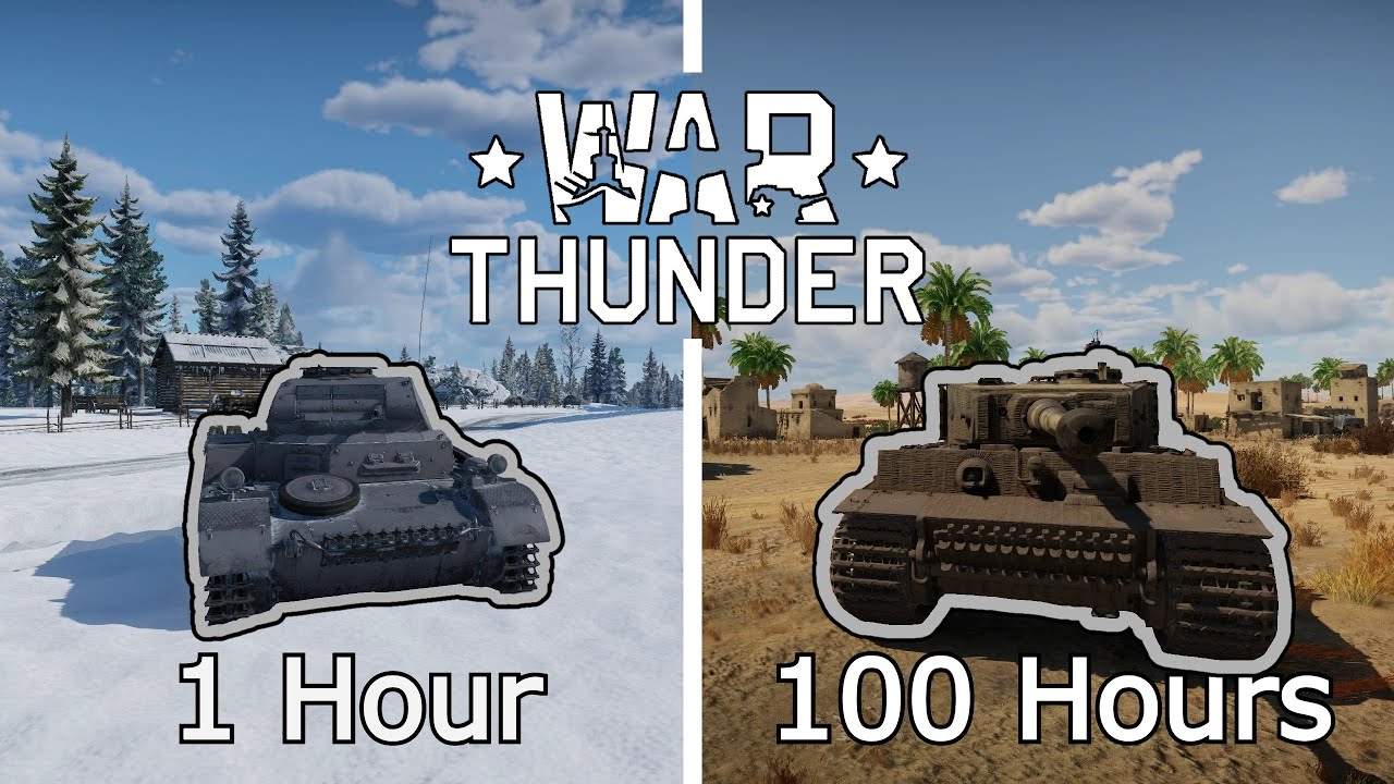 Я наиграл 100 ЧАСОВ в War Thunder Ground и меня забанили...