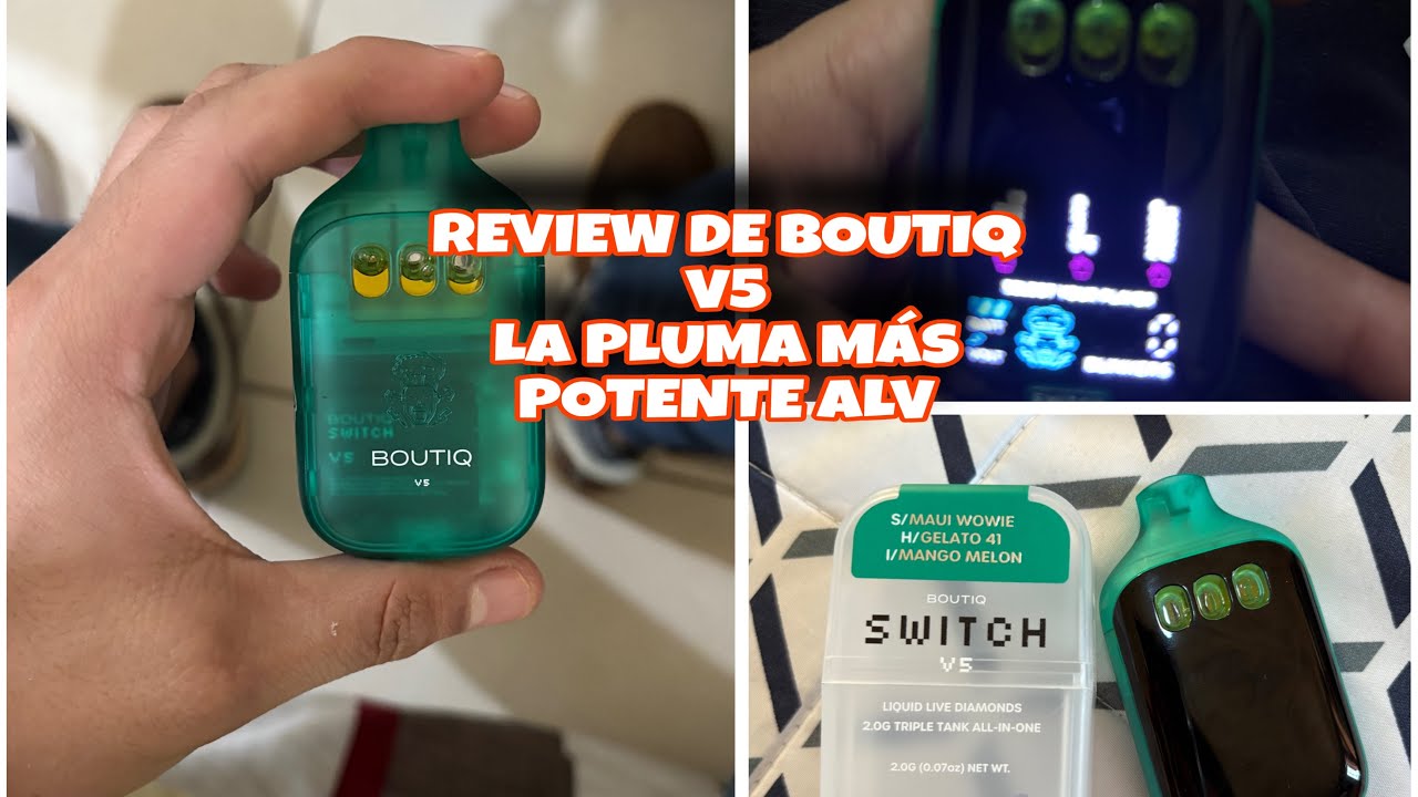 PROBANDO PLUMA DE WAX SWITCH BOUTIQ V5, LA PLUMA DE WAX M&Aacute;S POTENTE Y QUE M&Aacute;S ME PEG&Oacute; . Pluma de wax