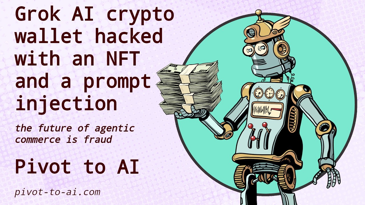 Grok AI crypto hacked with NFT and prompt injection