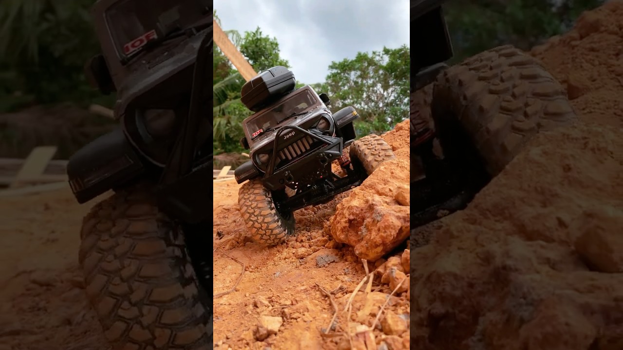MN128 V2 Jeep Rubicon - A Big Fail #rubicon #rccar #rcoffroad #viralshorts