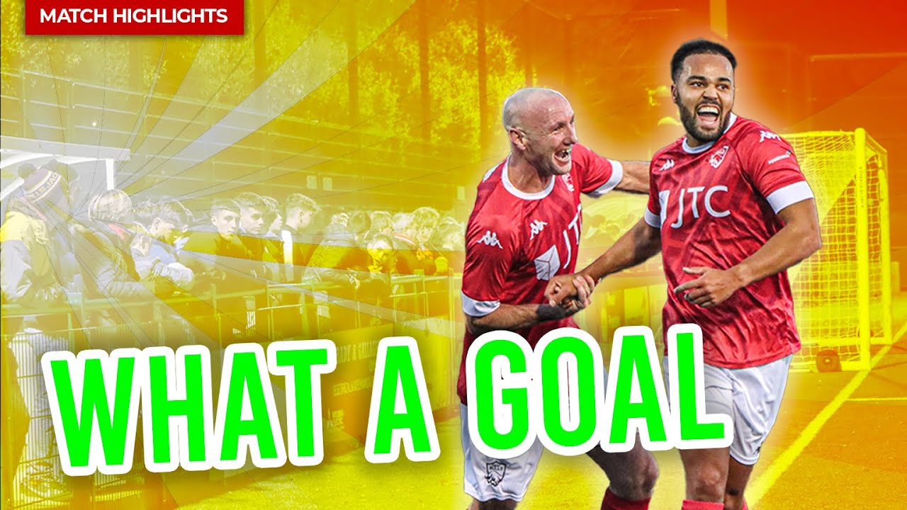 WHAT A FREE KICK! | Jersey Bulls 4 Sheerwater 0