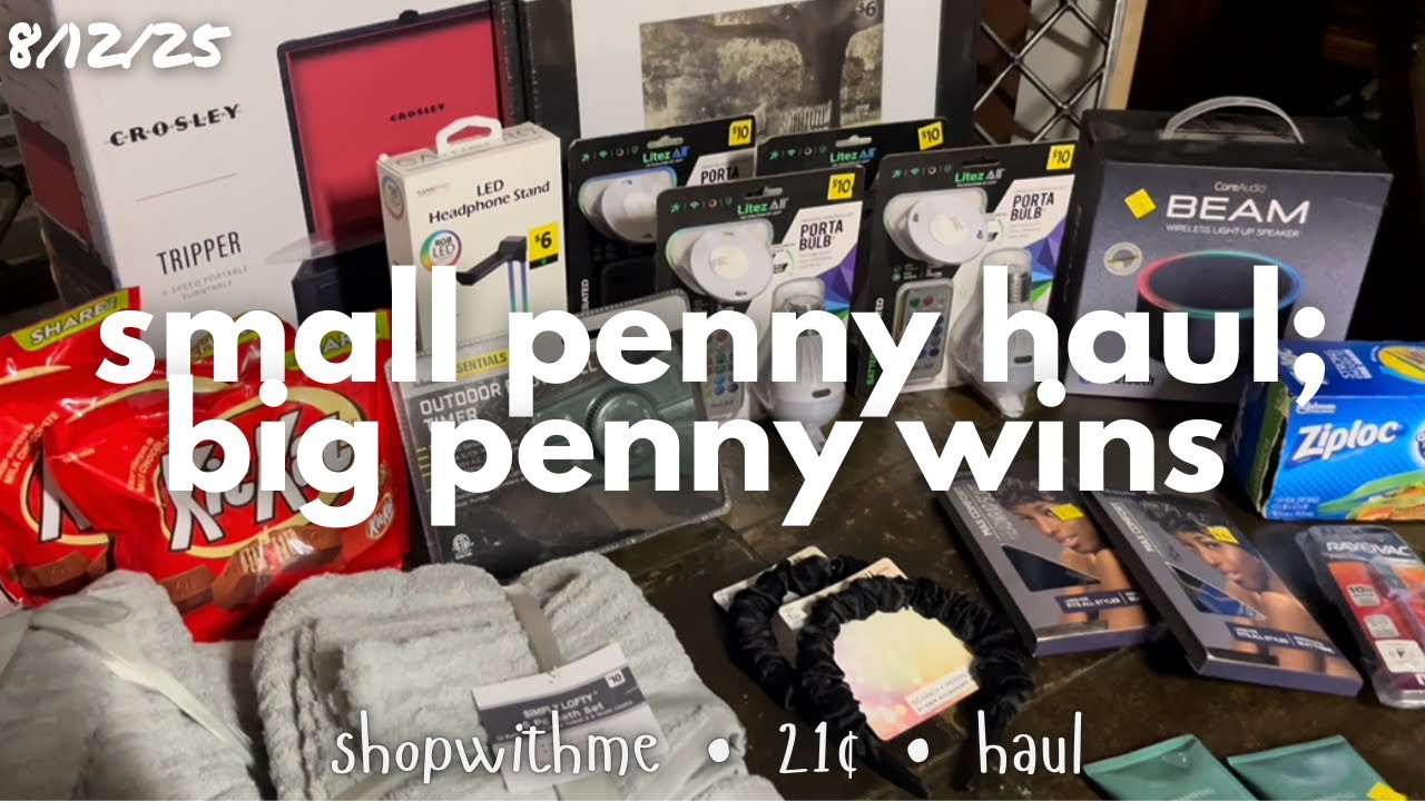 Shop with Me| at Dollar General for Items that are a PENNY each;Twenty-one Items for 21¢; small HAUL