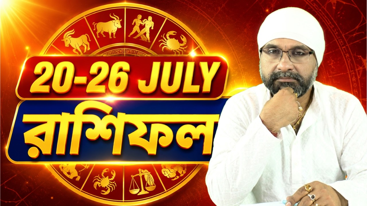 20-26 JULY রাশিফল RASHIFAL | Sri Moni Bhaskar | Astrologer In India