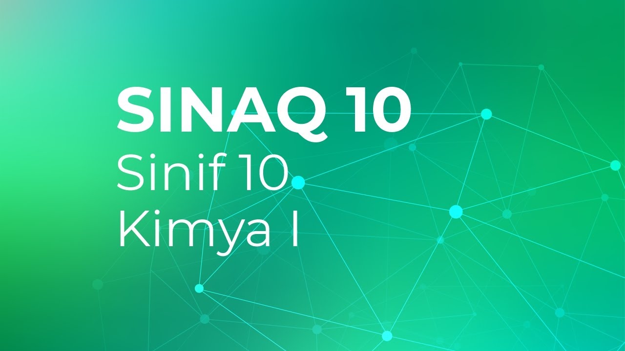 Kimya I 10-cu sinif  Güvən Sınaq 10 Qrup fənləri üzrə