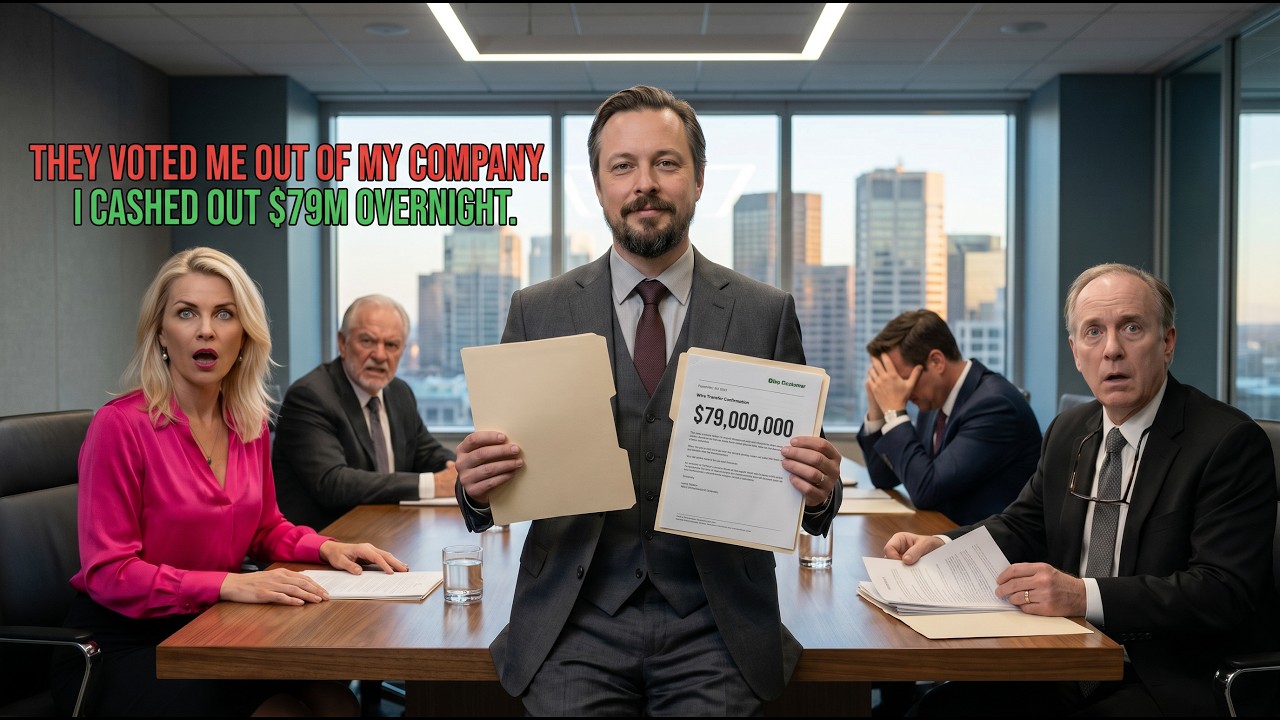 Her Family Voted Me Out of The Company I Built. I Smiled and Earned $79m | Betrayal Reddit Story