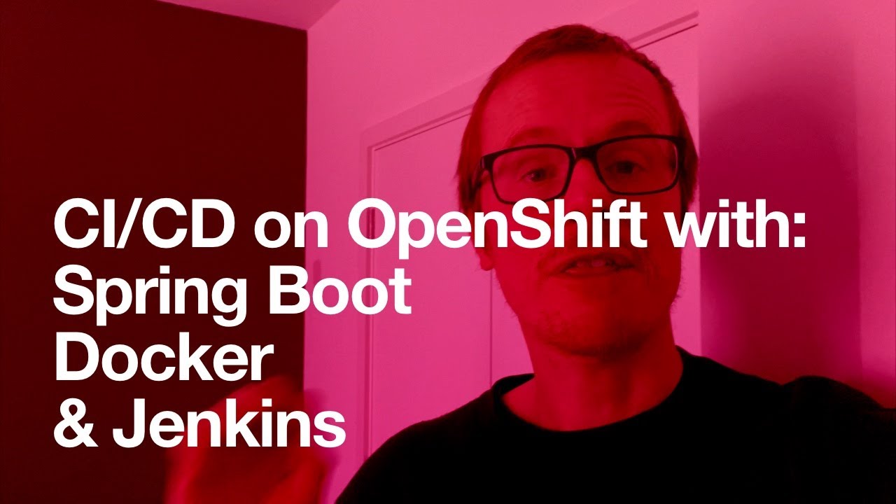 Swingin' CICD with Spring Boot, Docker & Jenkins on OpenShift [Demo]