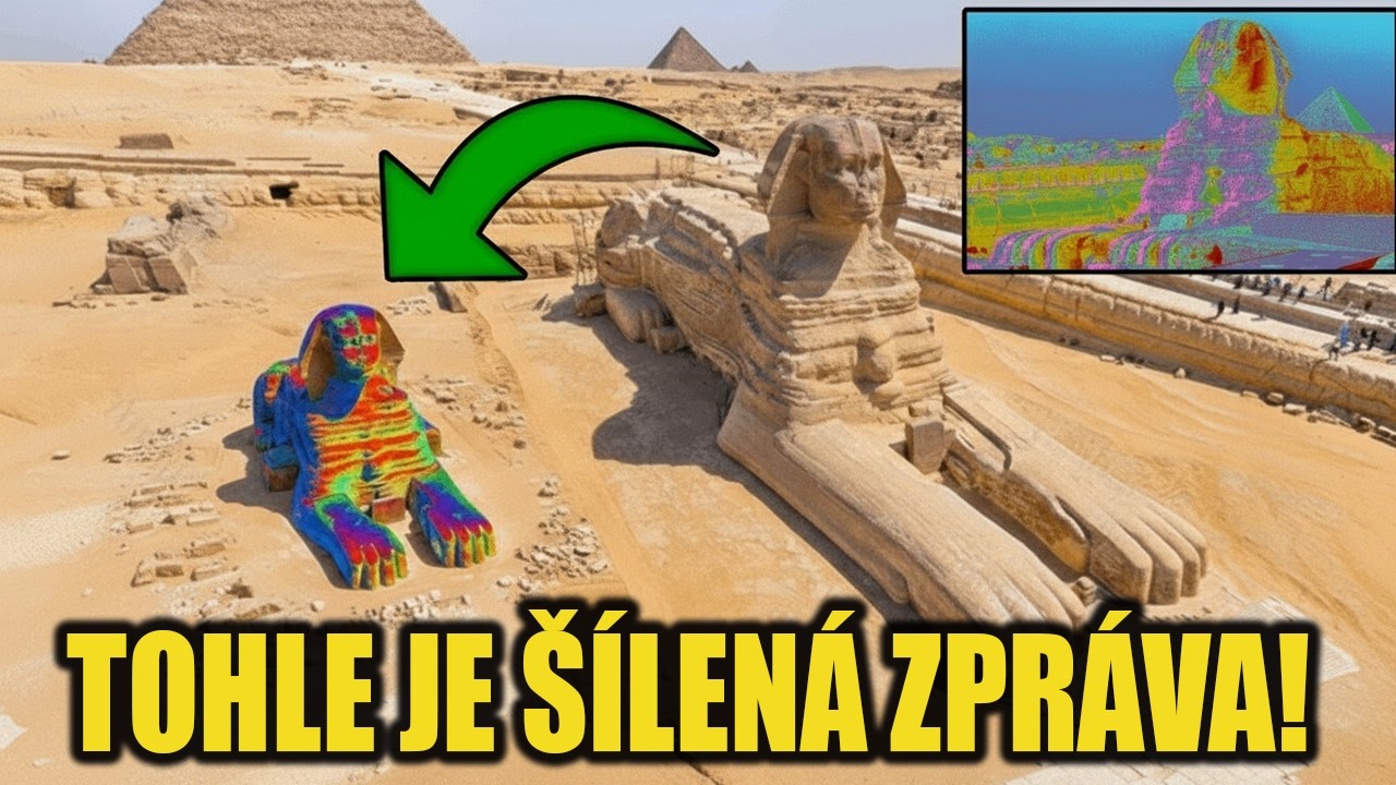 Archeologové objevili druhou sfingu pomocí LIDAR – ukrytá 4500 let v Egyptě