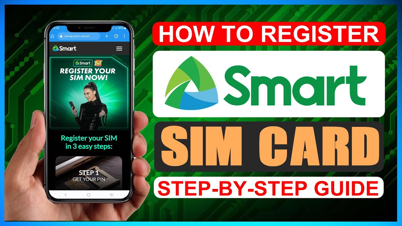 КАК ЗАРЕГИСТРИРОВАТЬ СМАРТ-SIM-КАРТУ