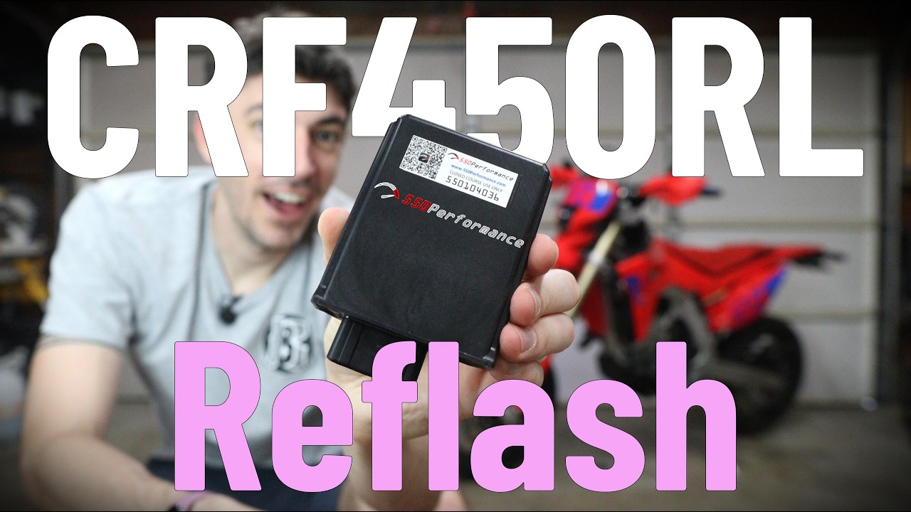 IT'S FINALLY HERE! CRF450RL ECU Reflash Review and Comparison