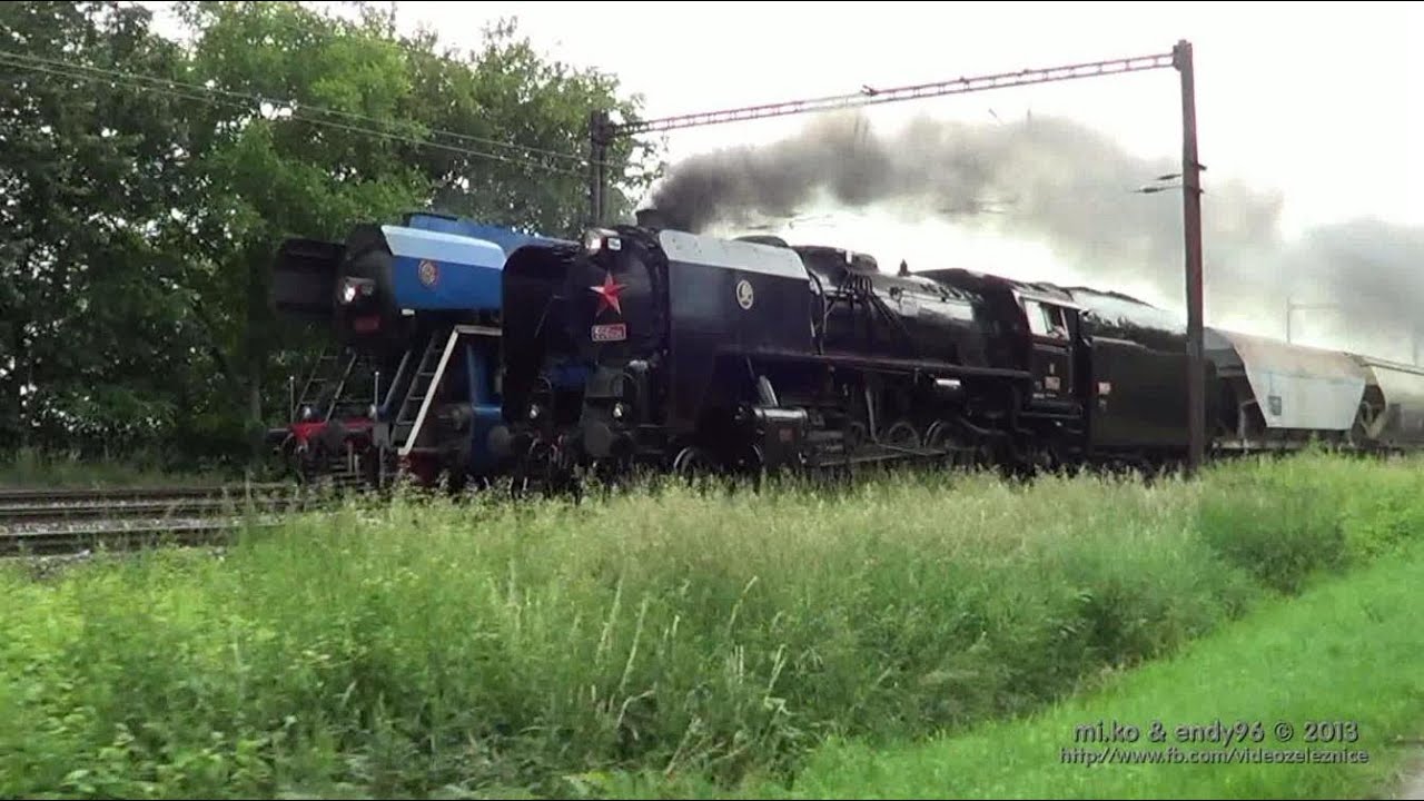 Rendez 2013: Souběžná jízda parních vlaků