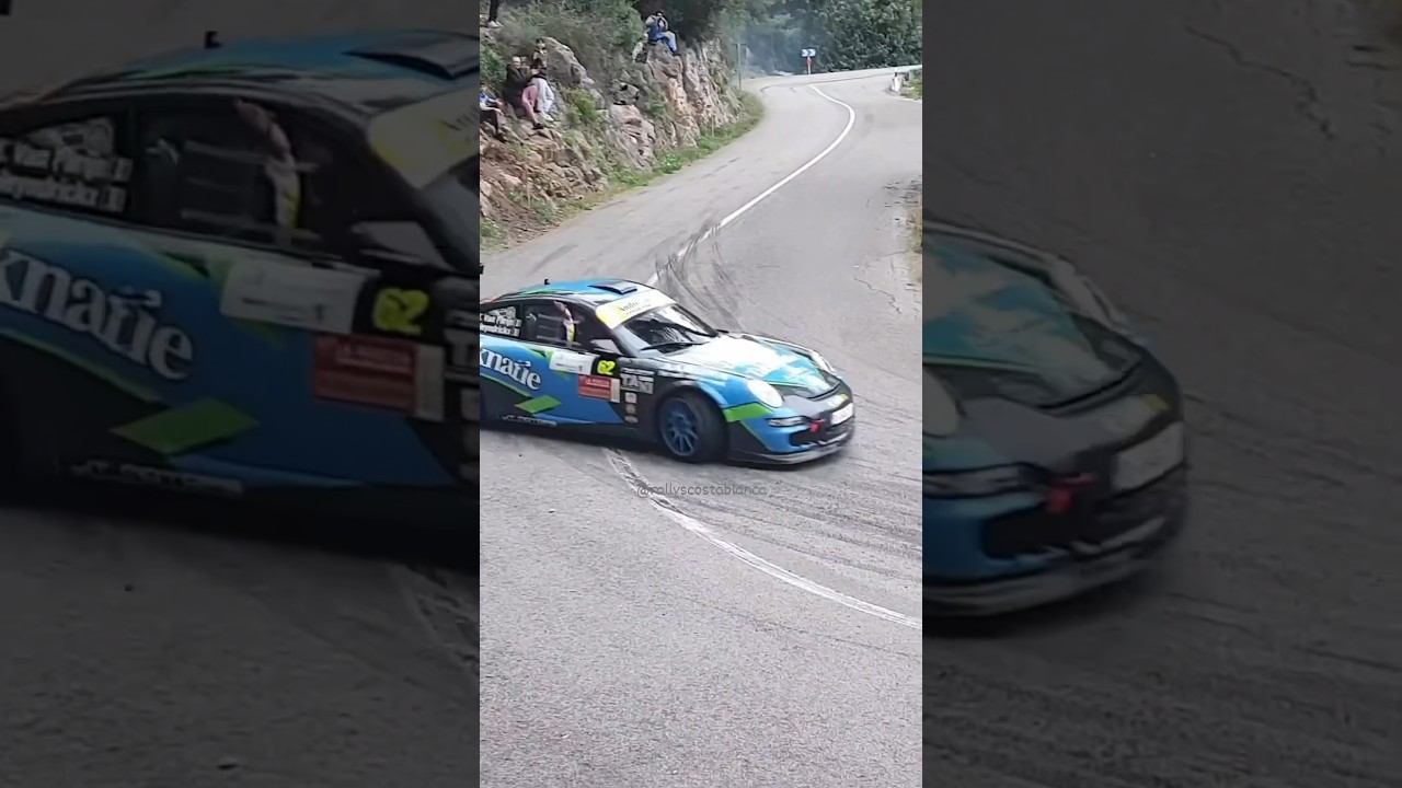 Unleashing the Porsche 911 GT3: Rally Costa Blanca&rsquo;s Epic Slides! | GSCN Videos | 2023