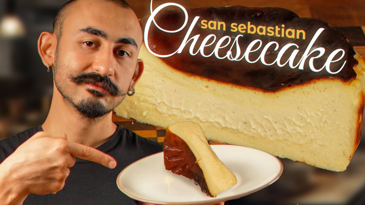 San Sebastian Cheesecake (Basque) / AŞIRI KOLAY!