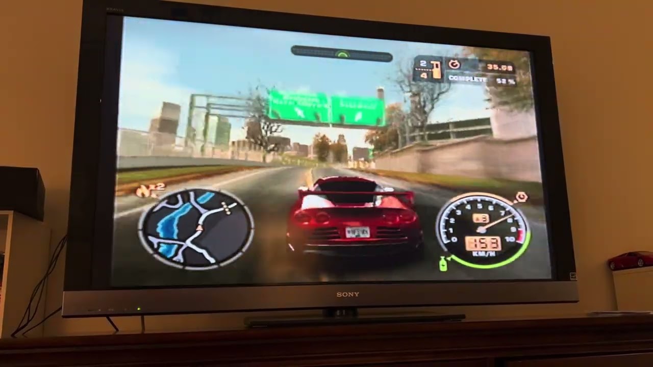 Need For Speed Most Wanted PS2 Tollbooth Time Trial Challenge 2:15.40 
