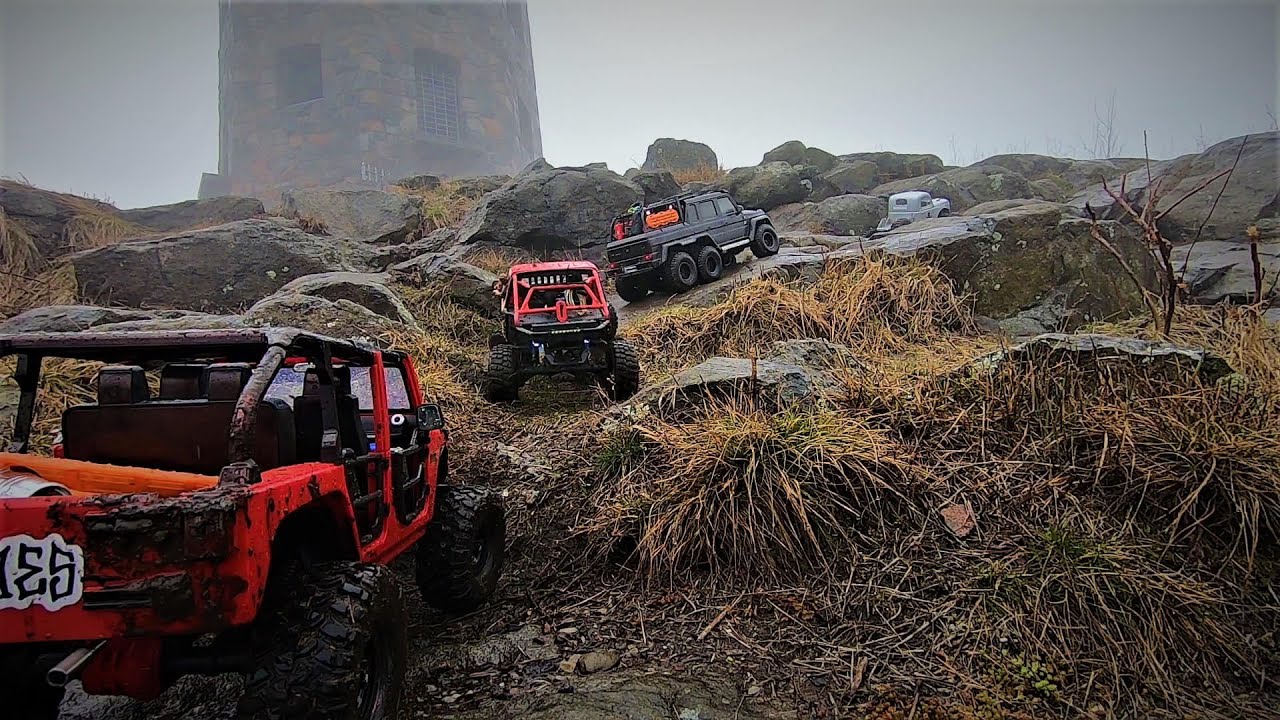 RC Rock Crawler Scale Trail Group Meet  / TRX4 Sport Injora Rubicon & Cherokee TRX6 / Parts Review
