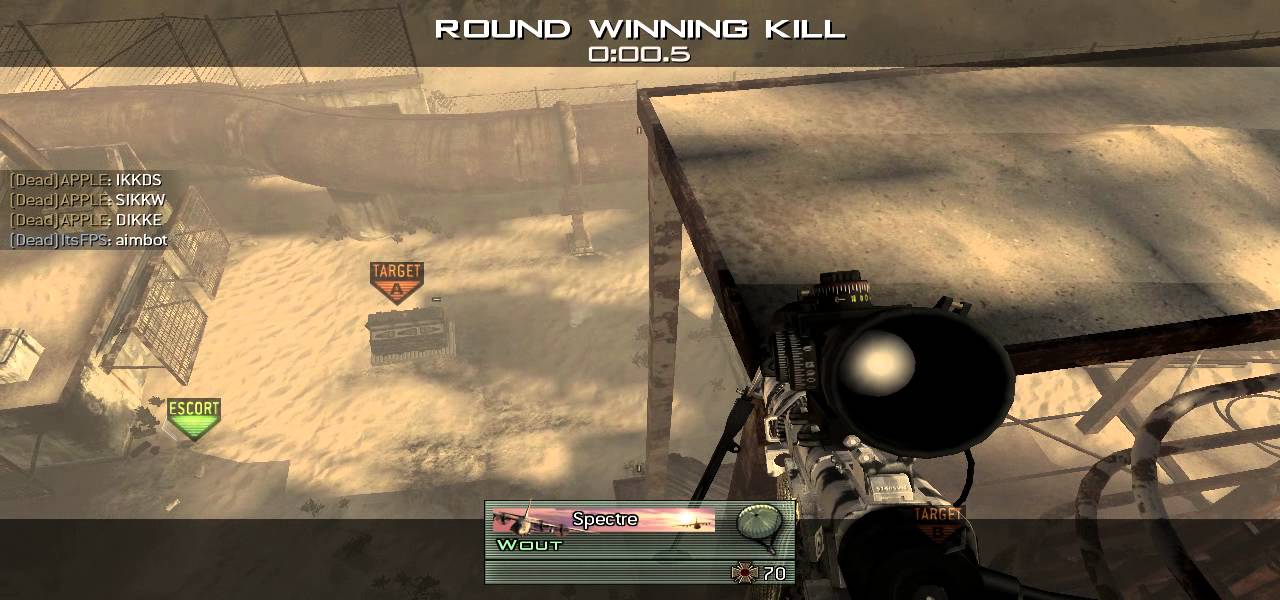 MW2 Intervention 360 on Rust