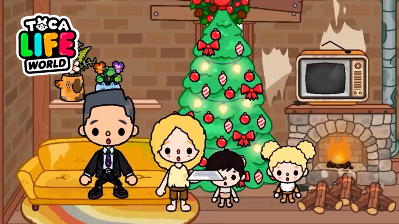 La Navidad que cambió sus vidas 🎄✨ | Mini película | Toca Boca Life World