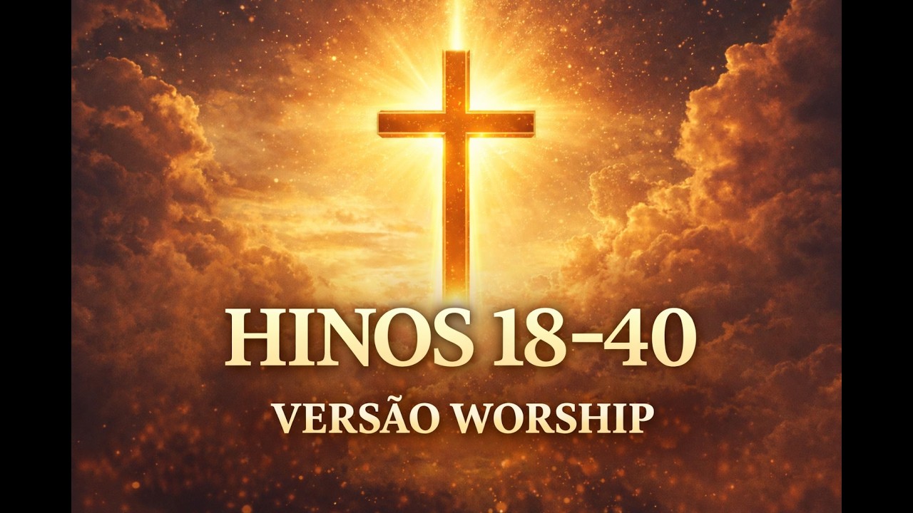🔴 Harpa Cristã (18 a 40) Ao Vivo | Oração Contínua, Descanso e Presença de Deus