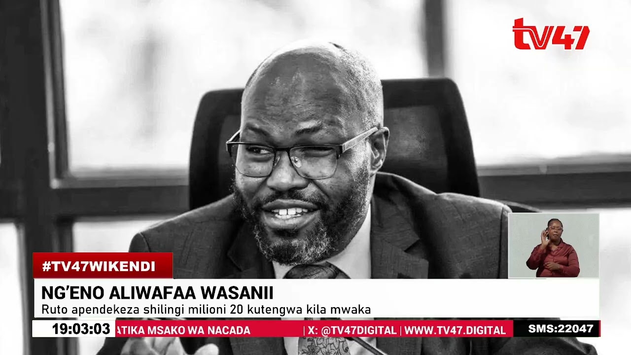 Wasanii wamwomboleza Ng’eno | Rais Ruto atangaza mpango wa milioni 20 kwa wasanii