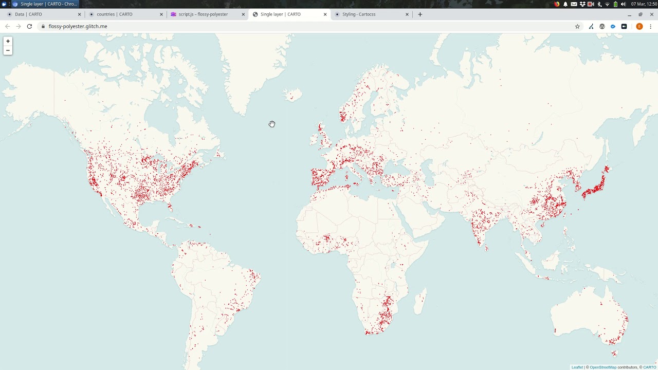 Carto.js with two data layers