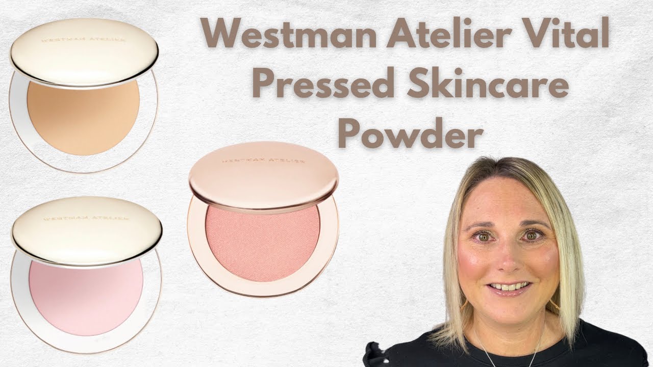 Brand New Westman Atelier Vital Pressed Skincare Powder/Pink Bubble and Creme/Review/Is it Worth It?