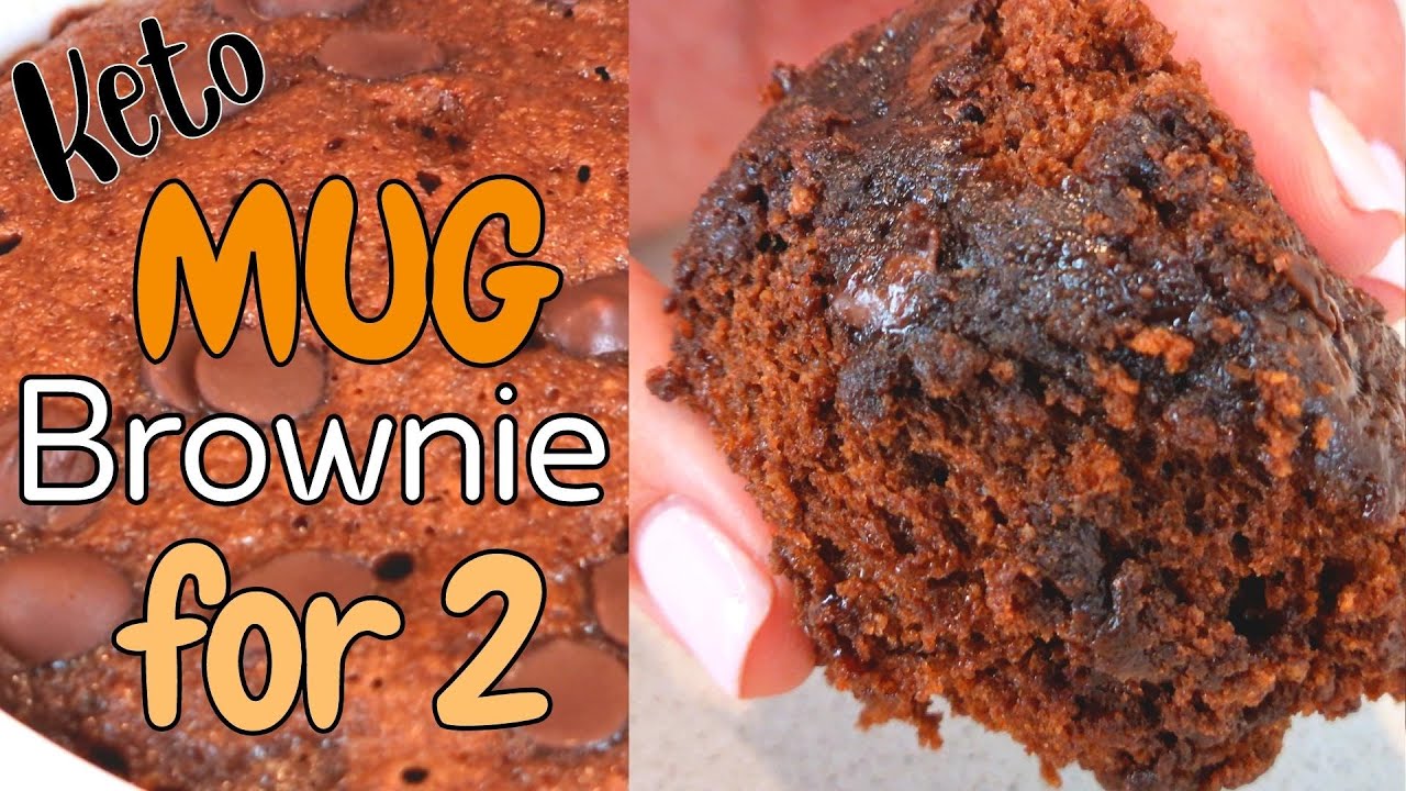 ONE Minute Keto Mug Brownie для двоих | БЕЗ МУКИ