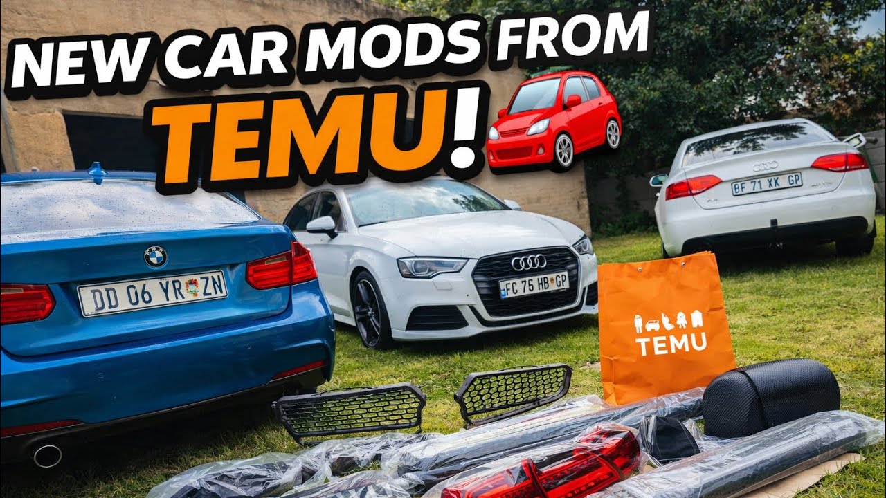 BMW & Audi Link Up in Vaal 🔥 Installing Cheap Temu Mods on My Audi (Worth It?)