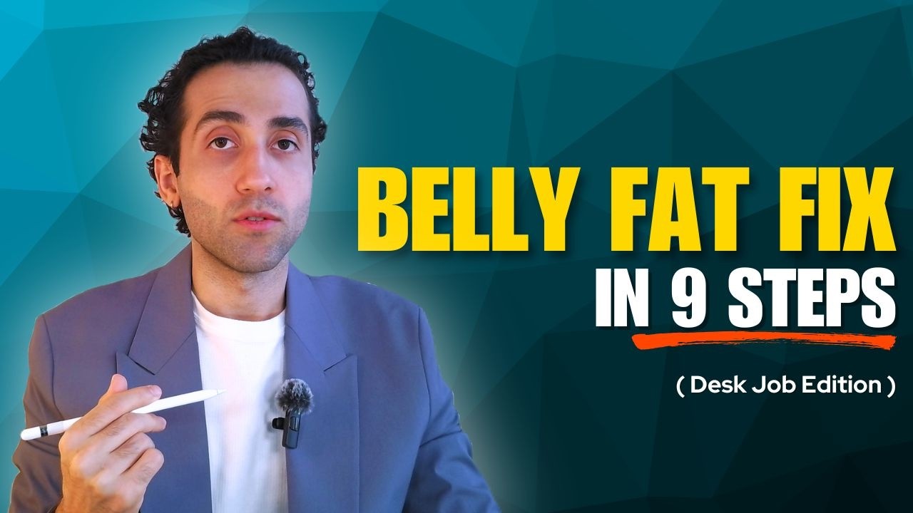 How to Lose Belly Fat (with a desk job): 9-Step Day Design